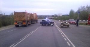 Столкнулись ВАЗ и ИЖ