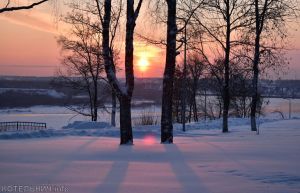 Солнышко ложится спать