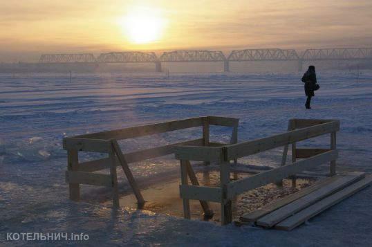 К крещенскому купанию все готово