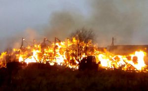 Пожар в Юбилейном