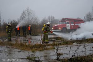 В Котельниче прошли учения