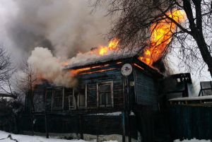 Пожар в пер.Нововокзальный