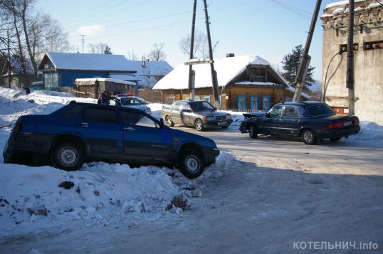 ДТП на перекрестке Пушкина и Октябрьской