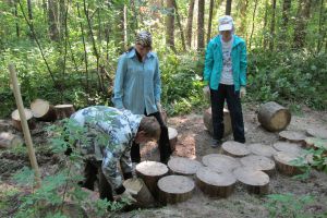 Волонтеры обустраивают Нургуш