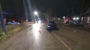 На Герцена столкнулись две легковушки