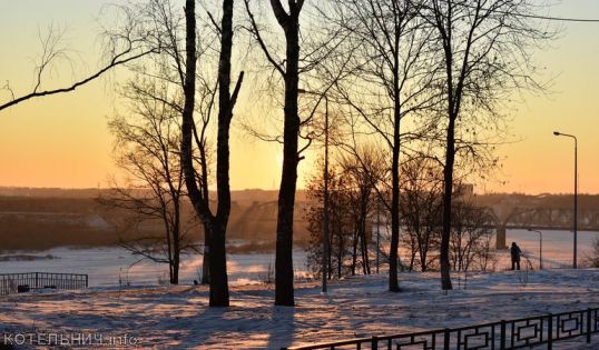 На закате дня