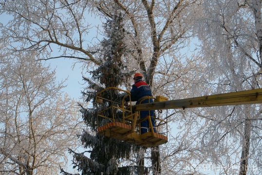 Город готовится к встрече Нового года