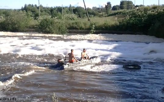 Водный слалом в Юбилейном