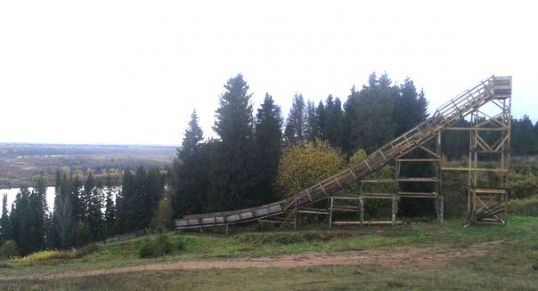 Соревнования летающих лыжников