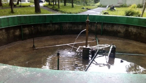 Фонтан скоро заработает