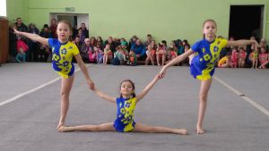 Соревновались акробаты