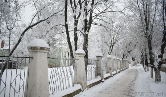 Зима начнется в воскресенье