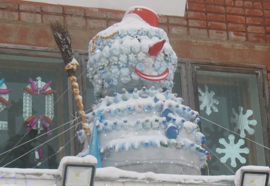 Поголовье снеговиков в Котельниче неуклонно растет